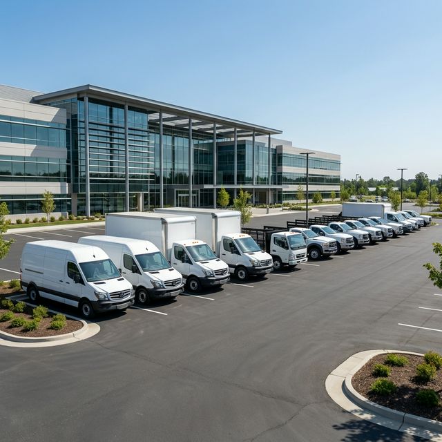 Flota de vehículos corporativos